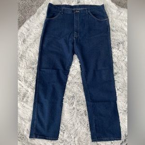 Wrangler Mens Premium Blue Jeans Size 40X30
